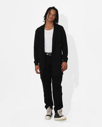Saint Morta Coffin Party Longline Cardigan Black