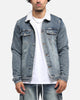 Saint Morta Sherpa Denim Jacket Dirty Denim