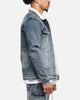 Saint Morta Sherpa Denim Jacket Dirty Denim