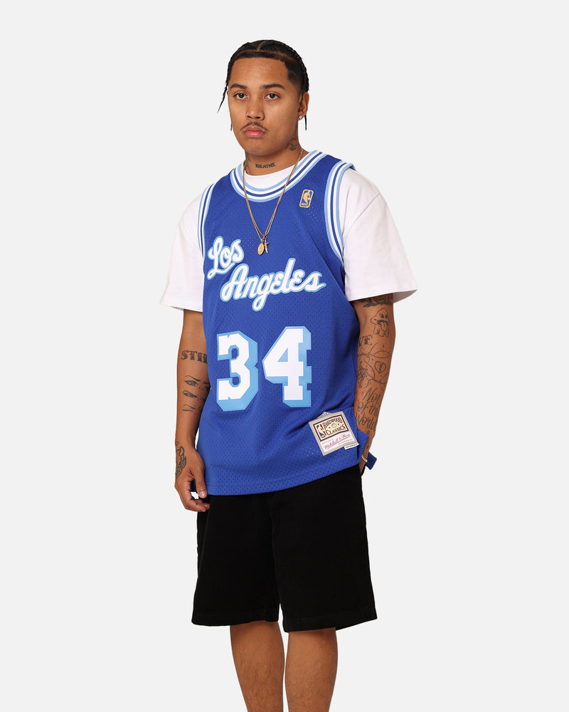 Mitchell & Ness Los Angeles Lakers Shaquille O'Neal '96-'97 #34 Swingman Jersey Royal
