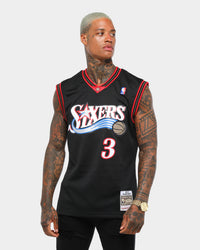 Mitchell & Ness Philadelphia 76ers Allen Iverson #3 Swingman Jersey Black