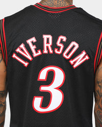 Mitchell & Ness Philadelphia 76ers Allen Iverson #3 Swingman Jersey Black