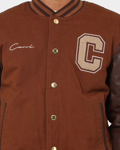 Carre MVP Varsity Jacket Chocolate