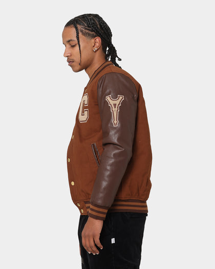 Carre MVP Varsity Jacket Chocolate