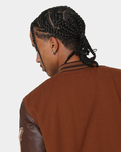 Carre MVP Varsity Jacket Chocolate