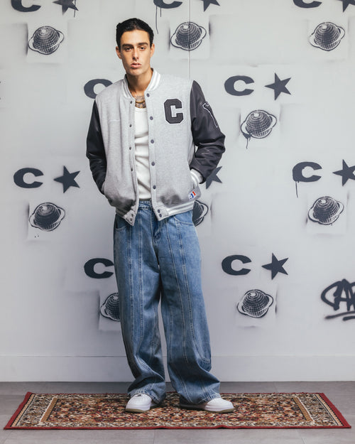 Carre MVP Varsity Jacket Grey