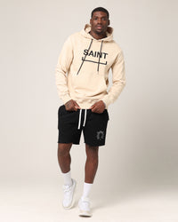 Saint Morta Men's Trophies New Age Hoodie Stone/Black