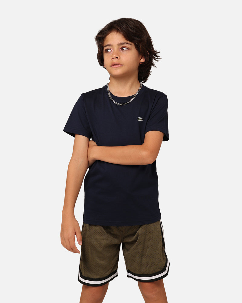 Lacoste Kids Classic Crew Neck T-Shirt Navy