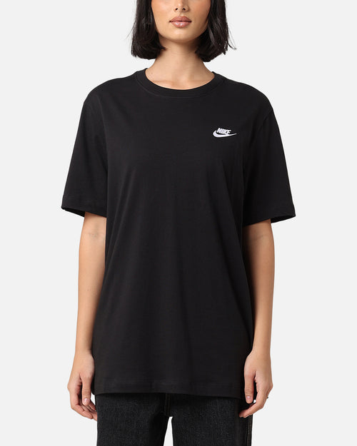 Nike Sportswear Club T-Shirt Black/White
