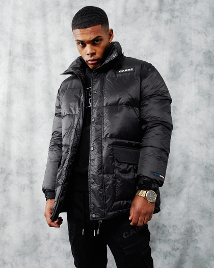 Carré Men's Roadman Puffer Jacket Black Culture Kings