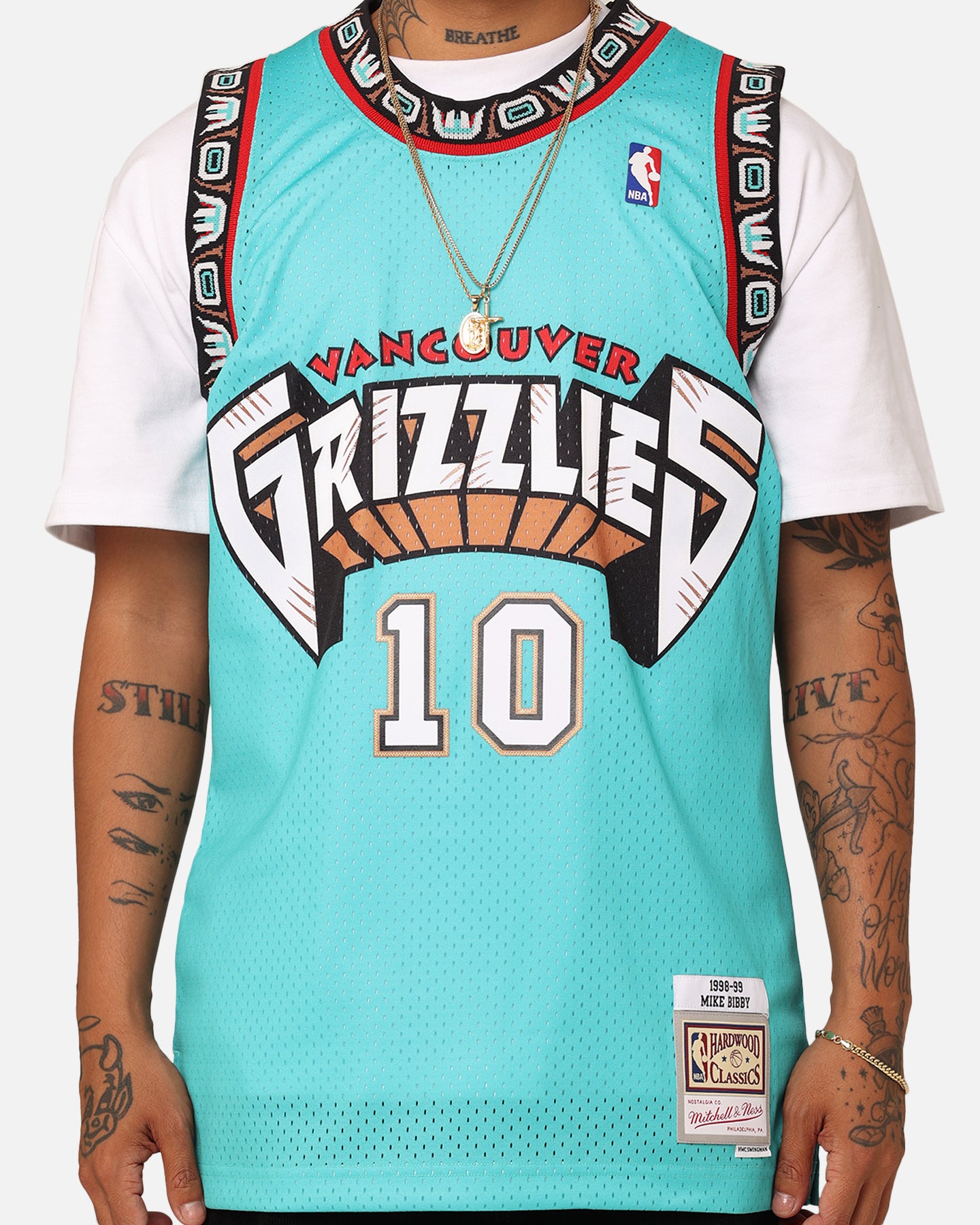 Mitchell & Ness Vancouver Grizzlies Mike Bibby '98-'99 #10