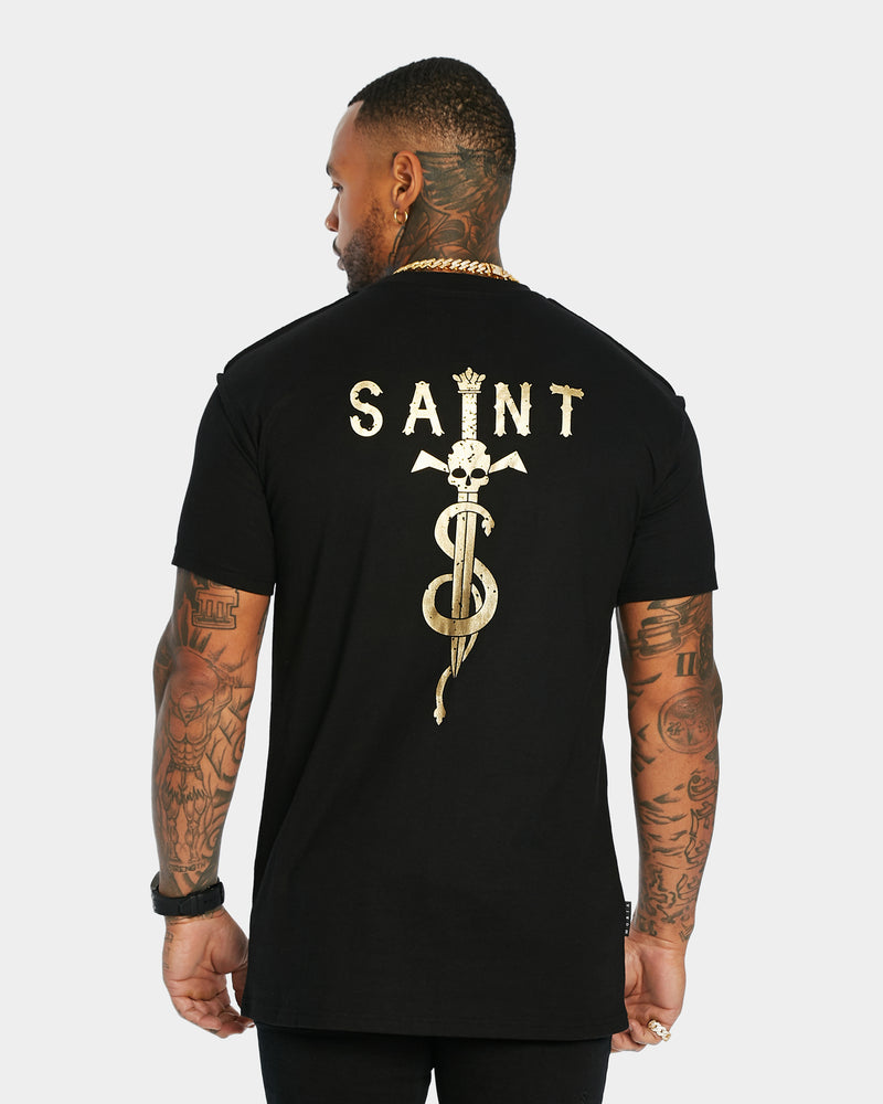 Saint Morta Daggers Lafayette T-Shirt Black/Gold
