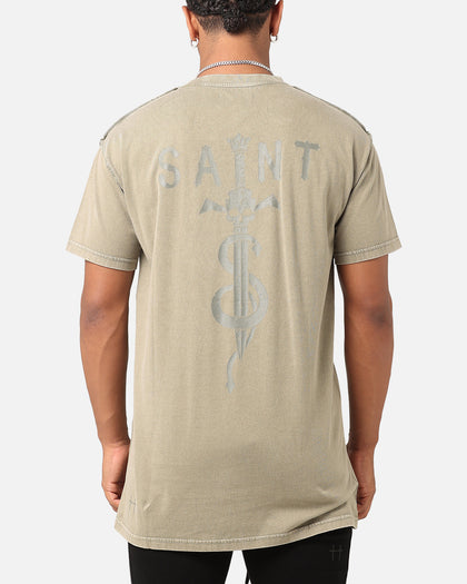 Saint Morta Daggers Lafayette T-Shirt Vintage Khaki