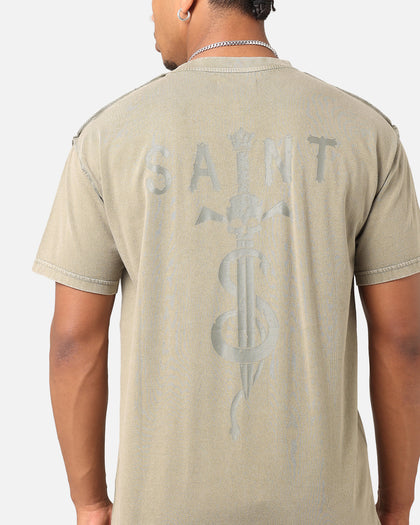 Saint Morta Daggers Lafayette T-Shirt Vintage Khaki