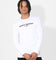 Saint Morta Drop Tail Long Sleeve T-Shirt White