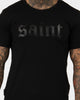 Saint Morta Cambronne Snake El Duplo T-Shirt Black/Black