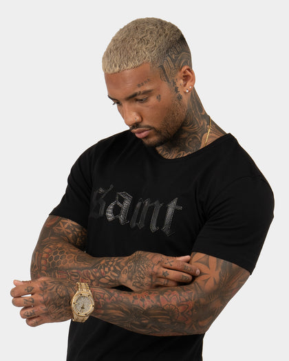 Saint Morta Cambronne Snake El Duplo T-Shirt Black/Black