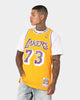 Mitchell & Ness Los Angeles Lakers Dennis Rodman #73 '98 -'99 Home Jersey Gold