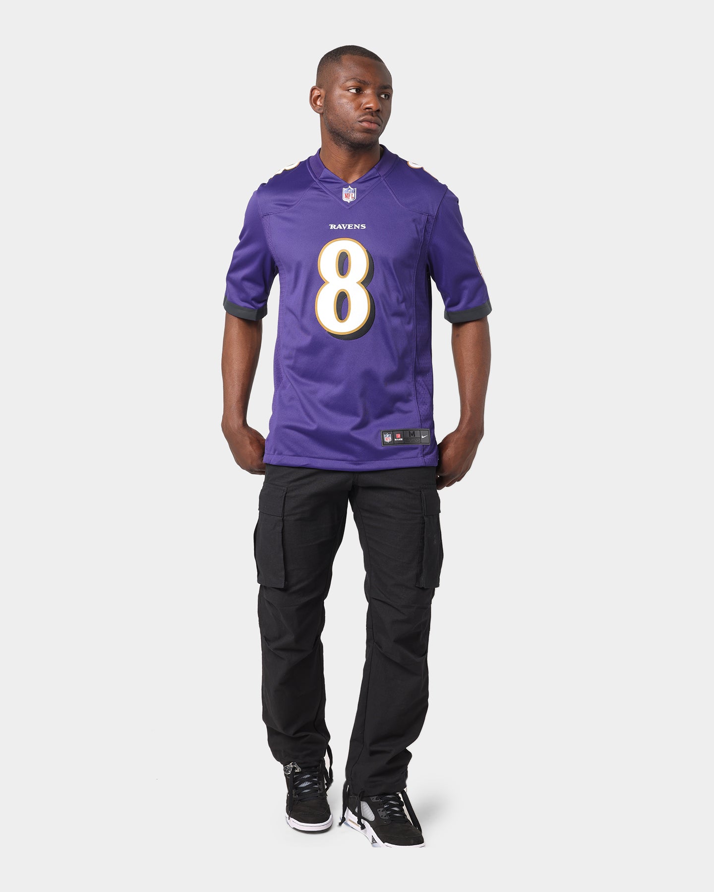 Nike Baltimore Ravens Lamar Jackson #8 Limited NFL Jersey New