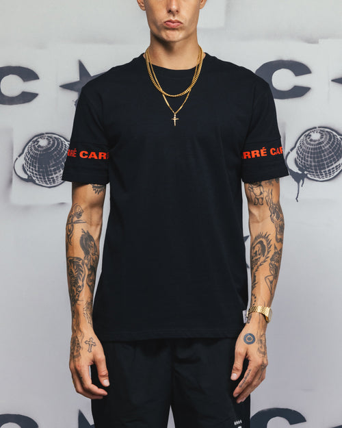 Carre La Manche T-Shirt Black/Red