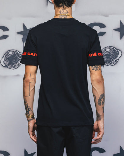 Carre La Manche T-Shirt Black/Red