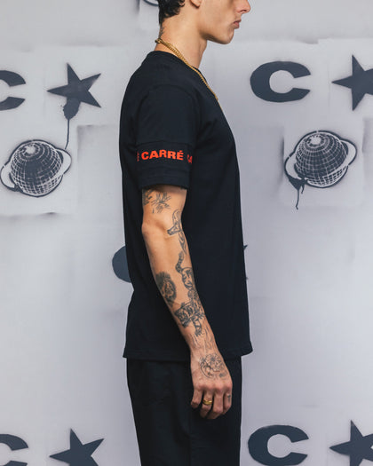 Carre La Manche T-Shirt Black/Red