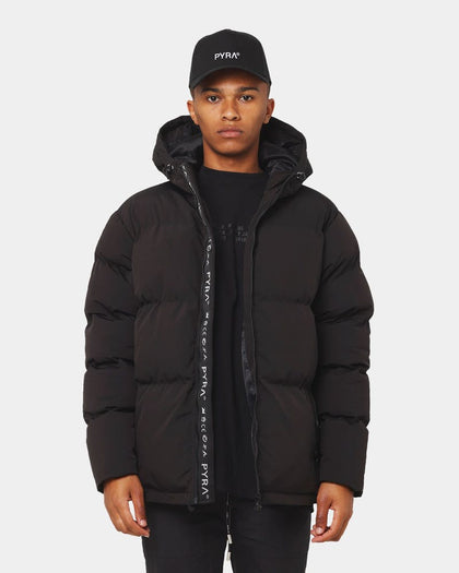 PYRA Alpine Puffa Jacket Black