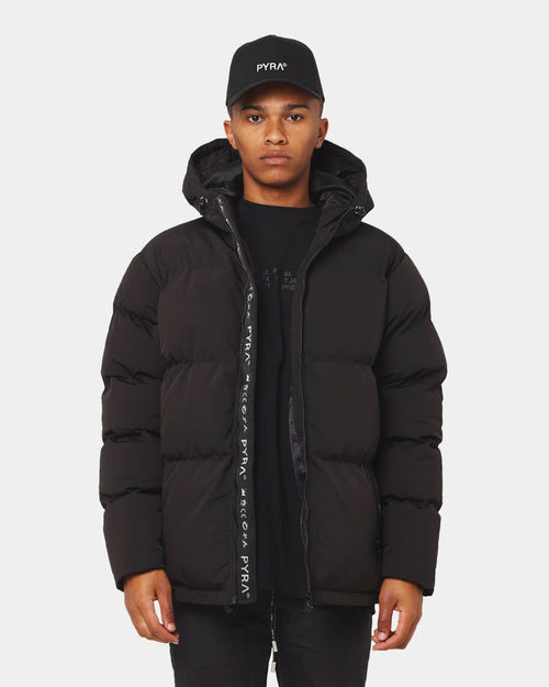 PYRA Alpine Puffa Jacket Black