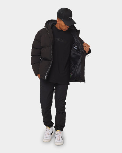 PYRA Alpine Puffa Jacket Black
