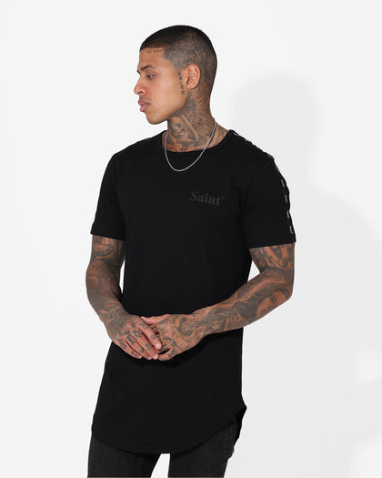 Saint Morta Numeraire Sport El Duplo T-Shirt Black/Black