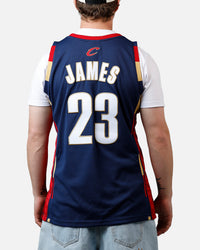 Mitchell & Ness Cleveland Cavaliers Lebron James #23 '08-'09 Swingman Jersey Navy