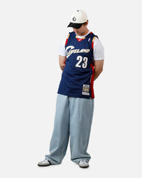Mitchell & Ness Cleveland Cavaliers Lebron James #23 '08-'09 Swingman Jersey Navy