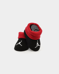 Jordan Infant Beanie Booties Onesie Set Black