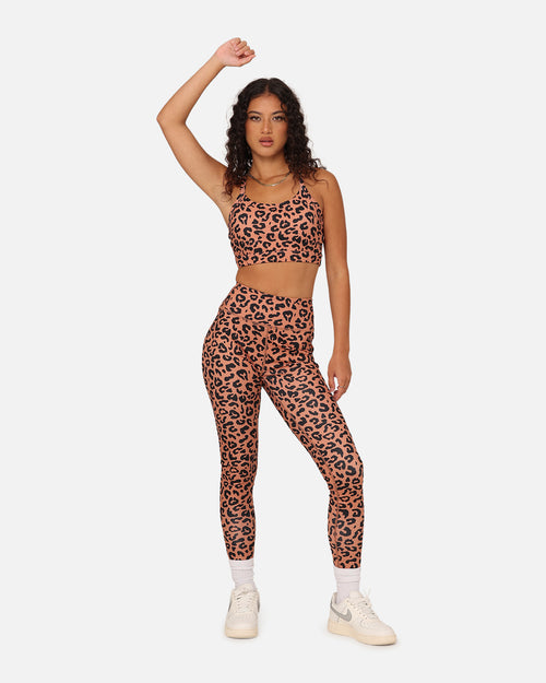 XXIII Women's Tayla Legging and Crop Set Leopard