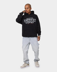 Rats Get Fat American Steel Vintage Hoodie Black Wash