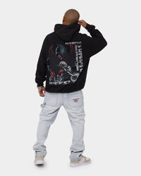 Rats Get Fat American Steel Vintage Hoodie Black Wash