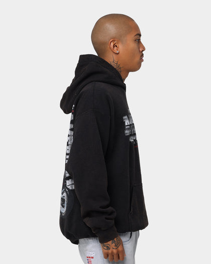 Rats Get Fat American Steel Vintage Hoodie Black Wash
