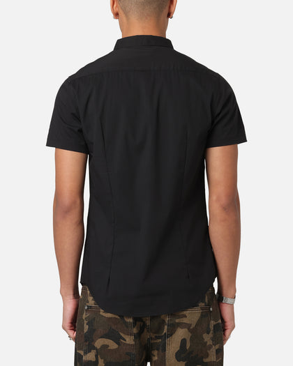 Saint Morta Alpha Homora Slimfit Shirt Black/Black