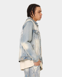 Lifted Anchors Manhattan Denim Jacket Blue