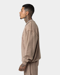 Honor The Gift HTG Weathered Crewneck Coyote