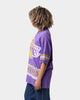 Mitchell & Ness Los Angeles Lakers Conference T-Shirt Faded Purple