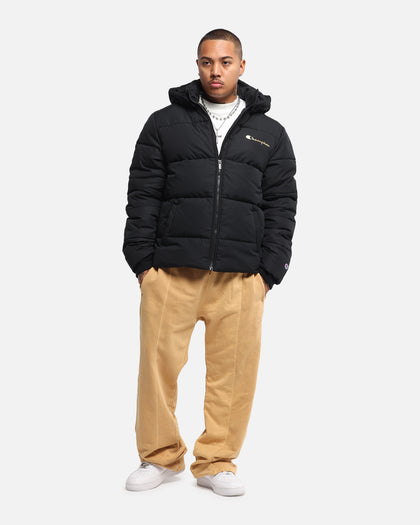 Champion Rochester Puffer Jacket Black/Gold