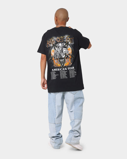 Rats Get Fat American Tour Vintage T-Shirt Black