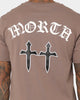 Saint Morta Day Of The Dead T-Shirt Brown