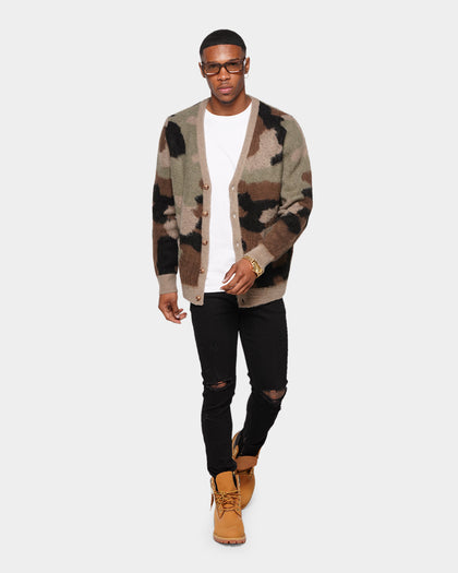 XXIII Camo Mohair Cardigan Camo