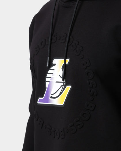 Hugo Boss X NBA Basic Los Angeles Lakers Hoodie Black