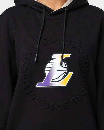 Hugo Boss X NBA Basic Los Angeles Lakers Hoodie Black