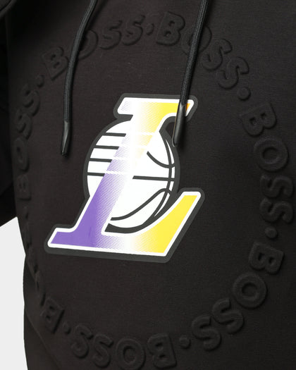 Hugo Boss X NBA Basic Los Angeles Lakers Hoodie Black