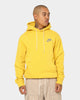 Nike Sportswear Revival Fleece Pull Over Hoodie Vivid Sulfur/White
