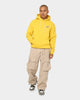 Nike Sportswear Revival Fleece Pull Over Hoodie Vivid Sulfur/White
